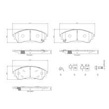 Load image into Gallery viewer, Brembo Front Ceramic Brake Pad P24225N for Ford Ranger Wildtrak New Gen 2022-Up
