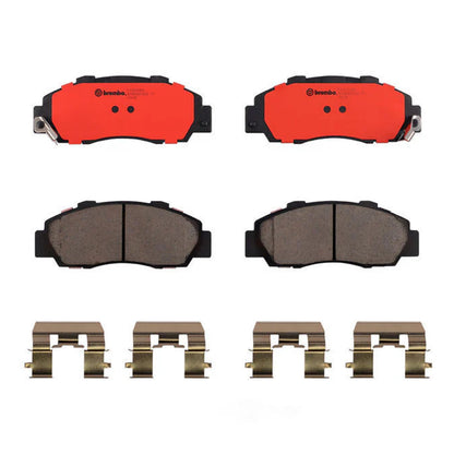 Brembo Rear Ceramic Brake Pad P28026N for Honda Integra 1994-2006, Odyssey 2014-2021, Prelude 1992-2001