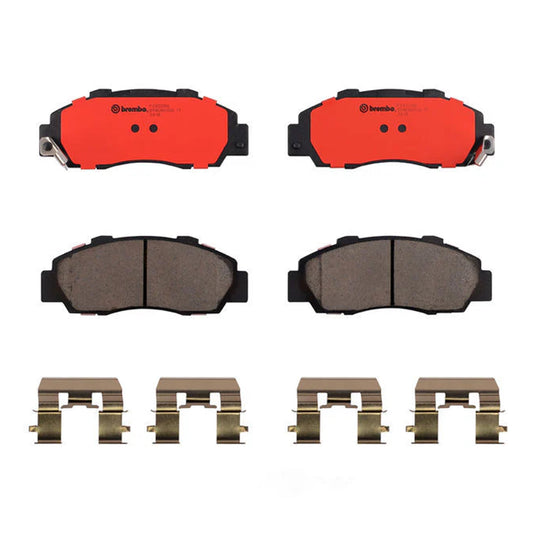 Brembo Rear Ceramic Brake Pad P28026N for Honda Integra 1994-2006, Odyssey 2014-2021, Prelude 1992-2001