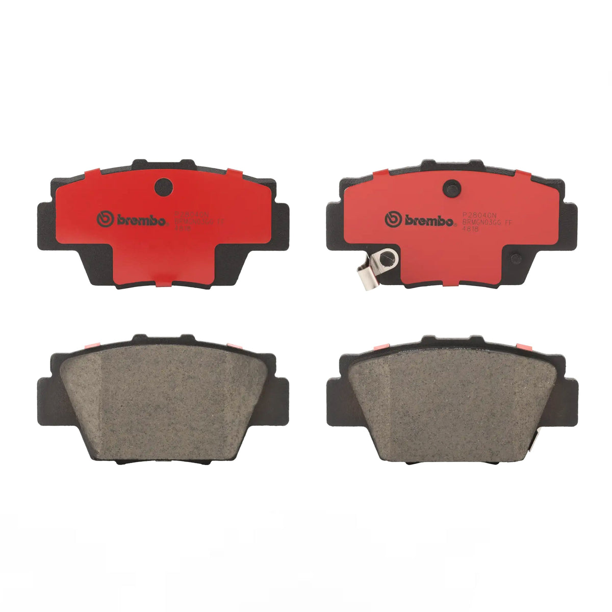 Brembo Rear Ceramic Brake Pad P28040N for Honda NSX 1991-2005