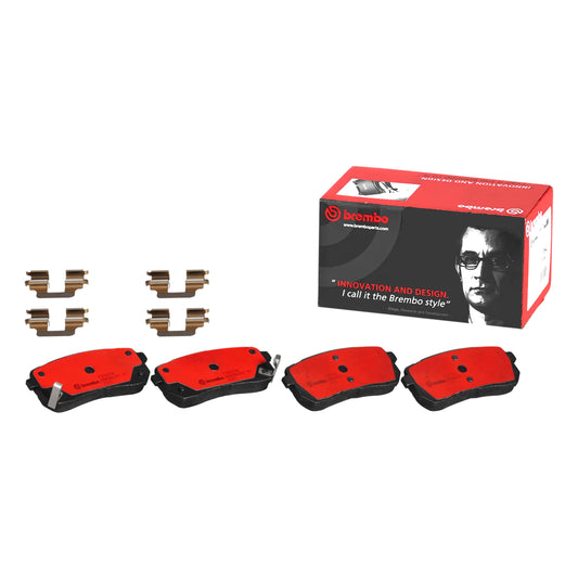 Brembo Rear Ceramic Brake Pad P30035N for Hyundai Grand Starex 2007-Up, Veracruz 2007-2021, Kia Carnival 2006-2012