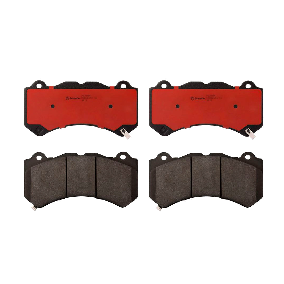 Brembo Front Ceramic Brake Pad P37018N for Chevrolet Corvette, Camaro, NIssan GT-R, Dodge Charger, Challenger