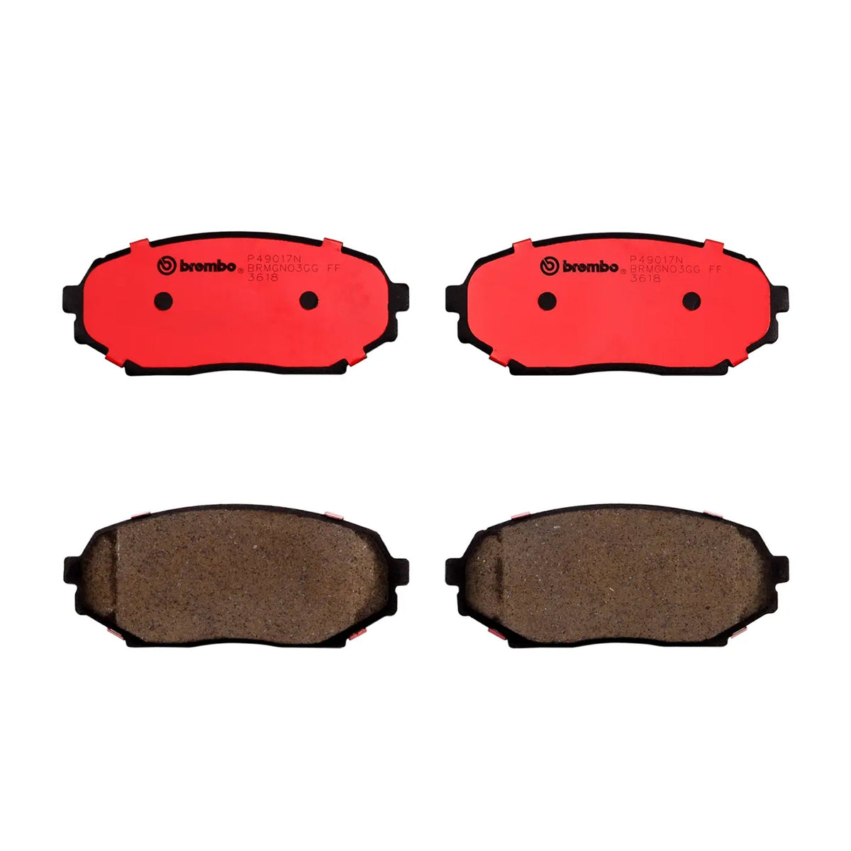 Brembo Rear Ceramic Brake Pad P49017N for Mazda Miata MX-5 NA
