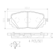 Load image into Gallery viewer, Brembo Front Ceramic Brake Pad P49054N for Mazda Miata MX-5 ND
