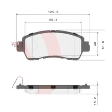Load image into Gallery viewer, Brembo Front Ceramic Brake Pad P49055N for Mazda 2 2014-Up

