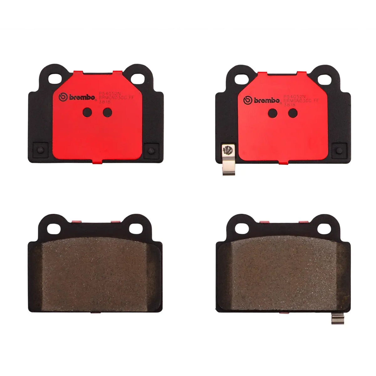 Brembo Rear Ceramic Brake Pad P54052N for Mitsubishi Lancer Evolution X 2007 - 2016