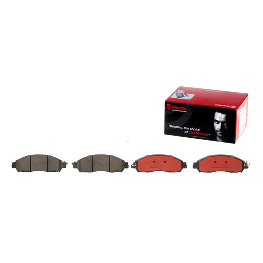 Brembo Front Ceramic Brake Pad P56118N for Nissan Navara NP300, Nissan Terra
