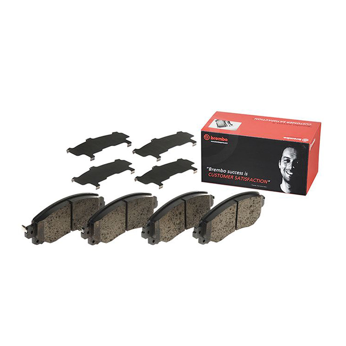 Brembo Front Ceramic Brake Pad P78028N for Subaru Forester, XV, Impreza