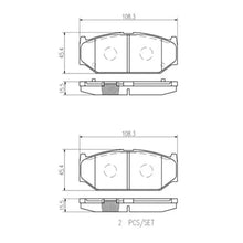 Load image into Gallery viewer, Brembo Front Ceramic Brake Pad P79023N for Suzuki Swift 2017-Up, Ciaz 2016-2021
