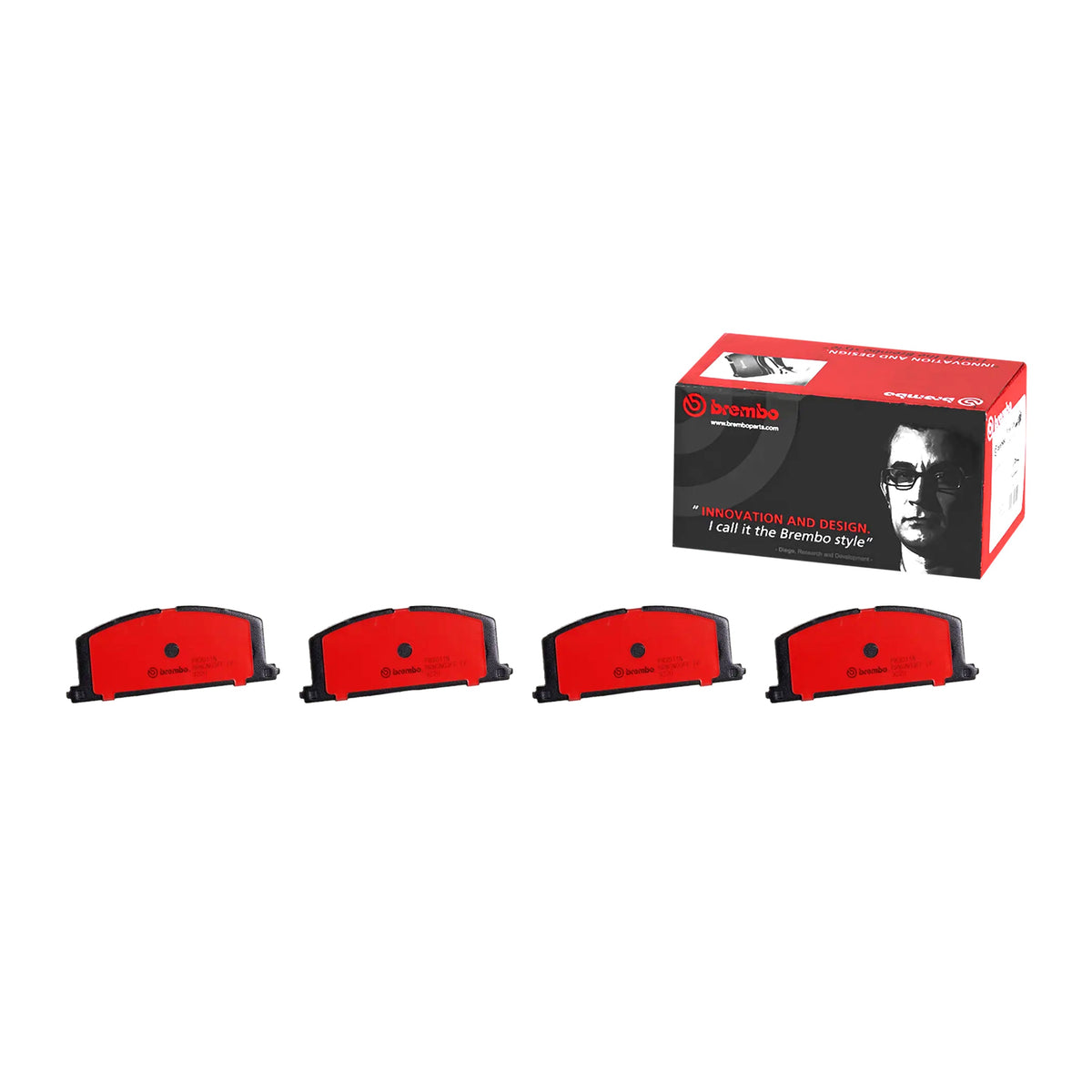 Brembo Front Ceramic Brake Pad P83011N for Toyota Corolla AE101, AE111, AE92, MR2