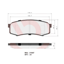 Load image into Gallery viewer, Brembo Rear Ceramic Brake Pad P83024N for Mitsubishi Pajero BK, Toyota FJ Cruiser, Land Cruiser
