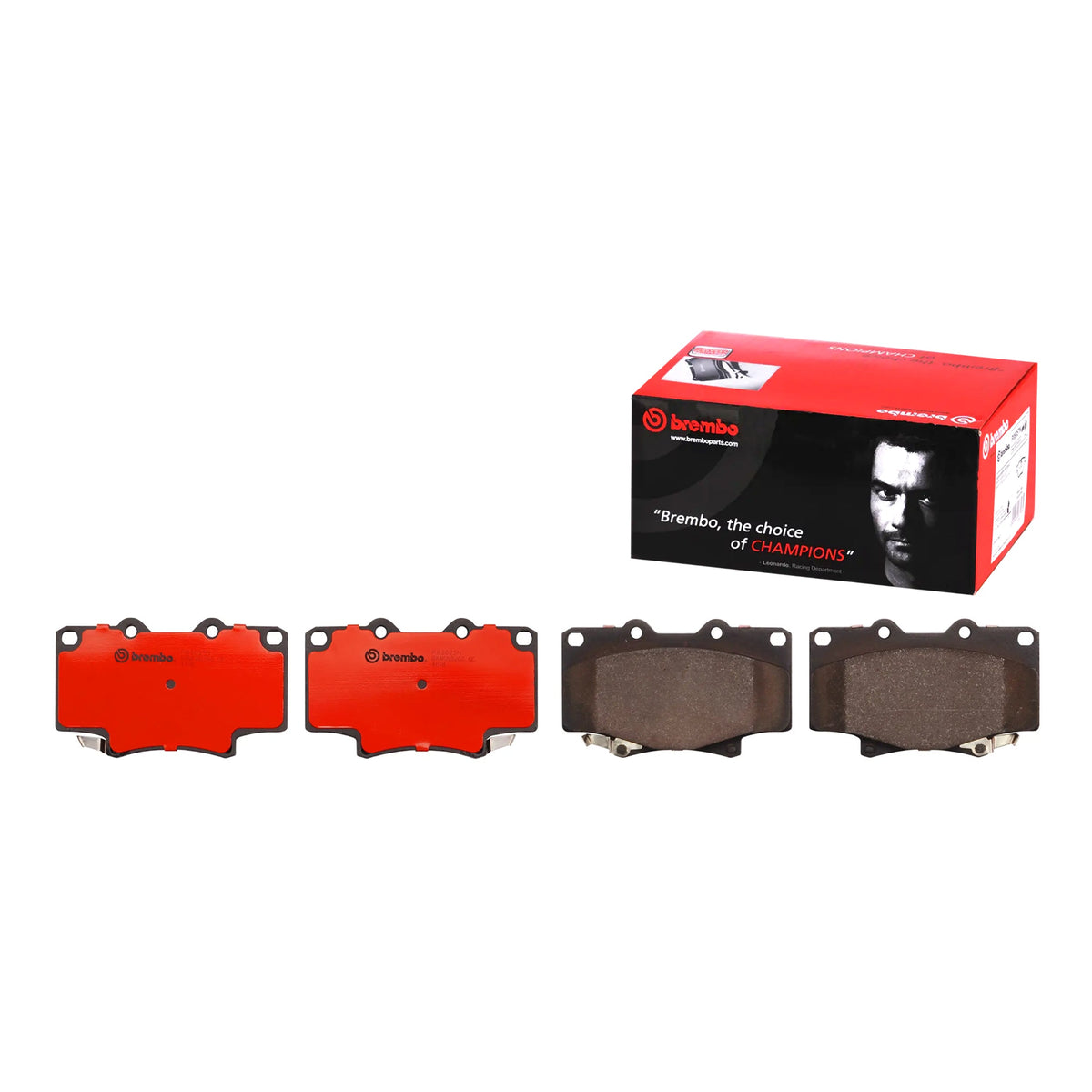 Brembo Front Ceramic Brake Pad P83025N for Toyota Land Cruiser 80 1990-1997