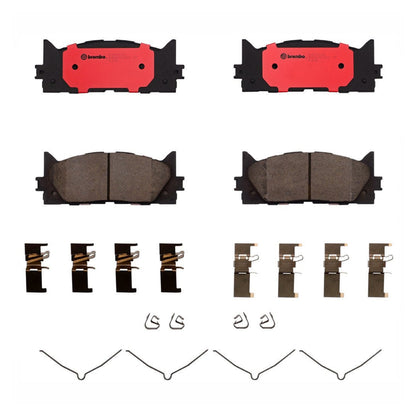 Brembo Front Ceramic Brake Pad P83117N for Toyota Camry XV40, XV50