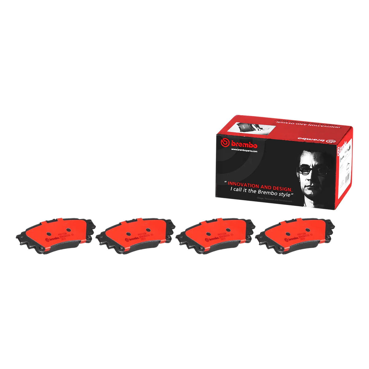 Brembo Rear Ceramic Brake Pad P83132N for Lexus GS300, GS350, IS300, IS350, RC350