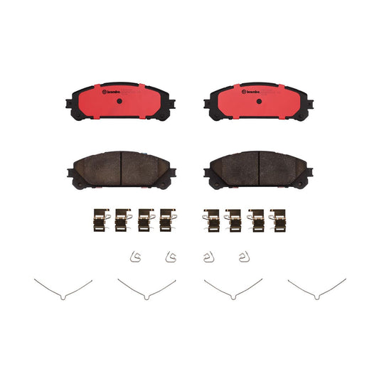 Brembo Front Ceramic Brake Pad P83145N for Toyota RAV4, Alphard, Lexus RX350, NX300, RX450H