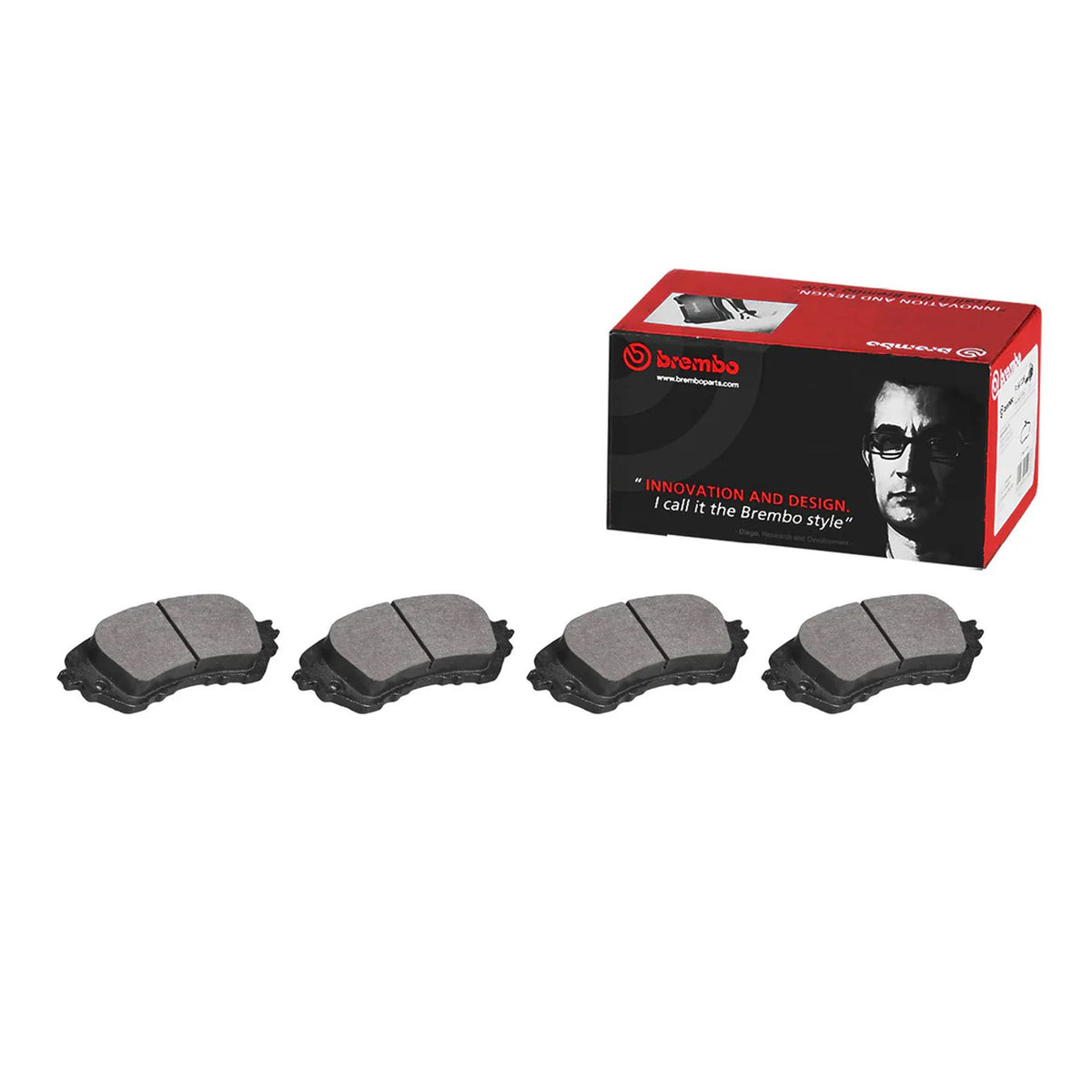 Brembo Front Brake Pad P83165N for Toyota Vios 1.3