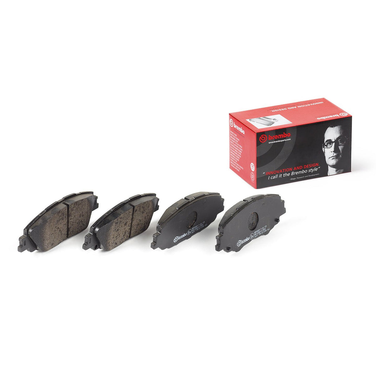 Brembo Front Ceramic Brake Pad P83175N for Toyota Yaris Cross XP210 2020-2022
