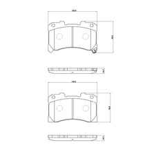 Load image into Gallery viewer, Brembo Front Ceramic Brake Pad P83184N for Toyota GR Yaris
