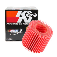 Load image into Gallery viewer, K&amp;N Performance Silver Pro Series Oil Filter PS-7021
