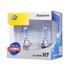 Load image into Gallery viewer, Hella Performance Platinum Halogen Bulb H7 55W 12V
