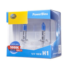 Load image into Gallery viewer, Hella Performance PowerBleu Halogen Bulb H1 100W 12V
