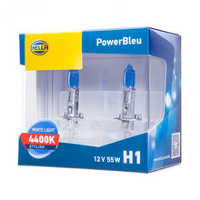 Load image into Gallery viewer, Hella Performance PowerBleu Halogen Bulb H1 55W 12V
