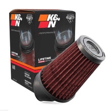 Load image into Gallery viewer, K&amp;N Universal Clamp-On Air Filter R-1100 1.688" Inlet, 4" Height (40° Flange Angle)
