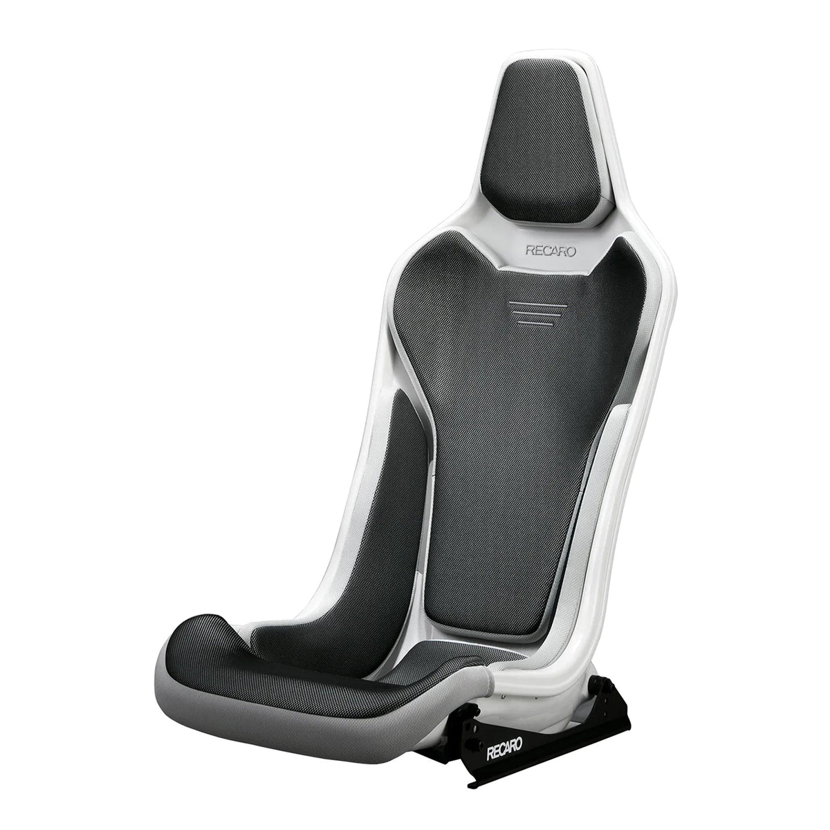 Recaro Japan Non FIA Shell Comfort Sport Seat RCS GW Gloss White Shell X Glass Mesh Fabric