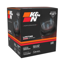 Load image into Gallery viewer, K&amp;N Universal Clamp-On Air Filter RU-0800 2.438" Inlet, 4" Height
