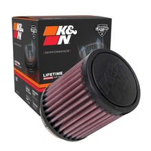 Load image into Gallery viewer, K&amp;N Universal Clamp-On Air Filter RU-0800 2.438" Inlet, 4" Height
