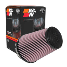Load image into Gallery viewer, K&amp;N Universal Clamp-On Air Filter RU-1027 4" Inlet, 8" Height
