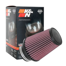 Load image into Gallery viewer, K&amp;N Universal Clamp-On Air Filter RU-1039 3" Inlet, 6" Height
