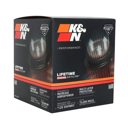 K&N Universal Clamp-On Air Filter RU-9350 2.75" Inlet, 4.875" Height