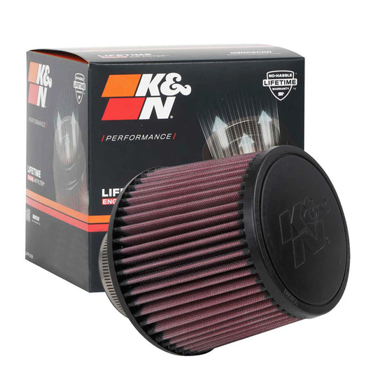K&N Universal Clamp-On Air Filter RU-3570 3" Inlet, 5" Height
