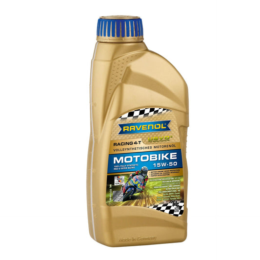 Ravenol Fully Synthetic Clean Syntho USVO Racing 4-T Motobike 15W50 1 Liter