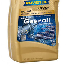 Load image into Gallery viewer, Ravenol Fully Synthetic Manual Transmission USVO Racing Gear Oil GL-5 + LS 1 Liter
