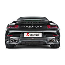 Load image into Gallery viewer, Akrapovič Slip-On Line Titanium for Porsche 911 Turbo/Turbo S 991 2014-2015

