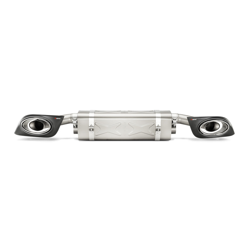 Akrapovič Slip-On Line Titanium for Porsche 911 Turbo/Turbo S 991 2014-2015