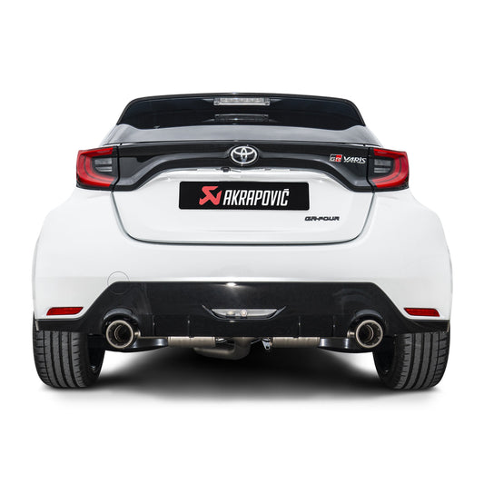 Akrapovič Slip-On Race Line Titanium for Toyota GR/GRMN Yaris 2021-2023