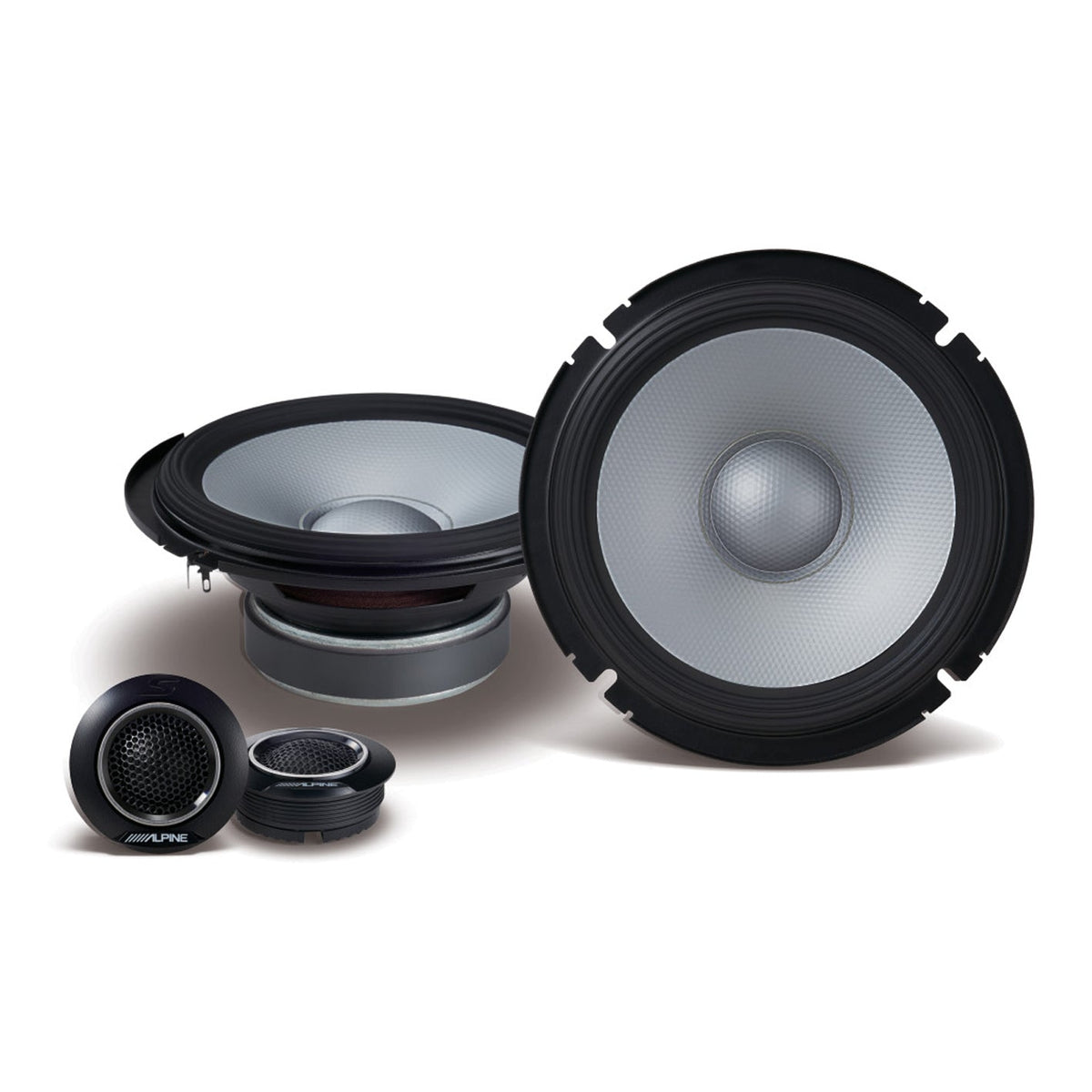 Alpine Component Speaker S2-S65C 6.5" 2-Way 80W RMS