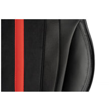 Load image into Gallery viewer, MOMO Seat Cushion Carbon Stripe Black/Red
