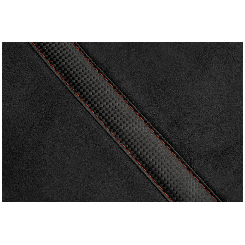 MOMO Seat Cushion Street Black/Red