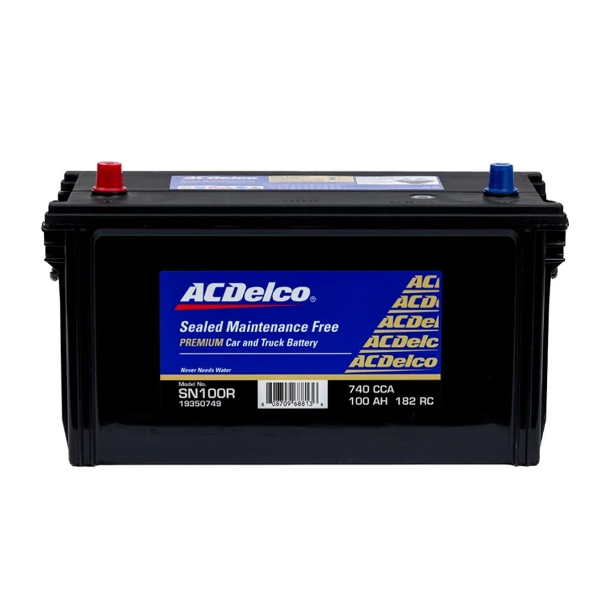 ACDelco Battery SMF N100 / 6SMF SN100R Reverse