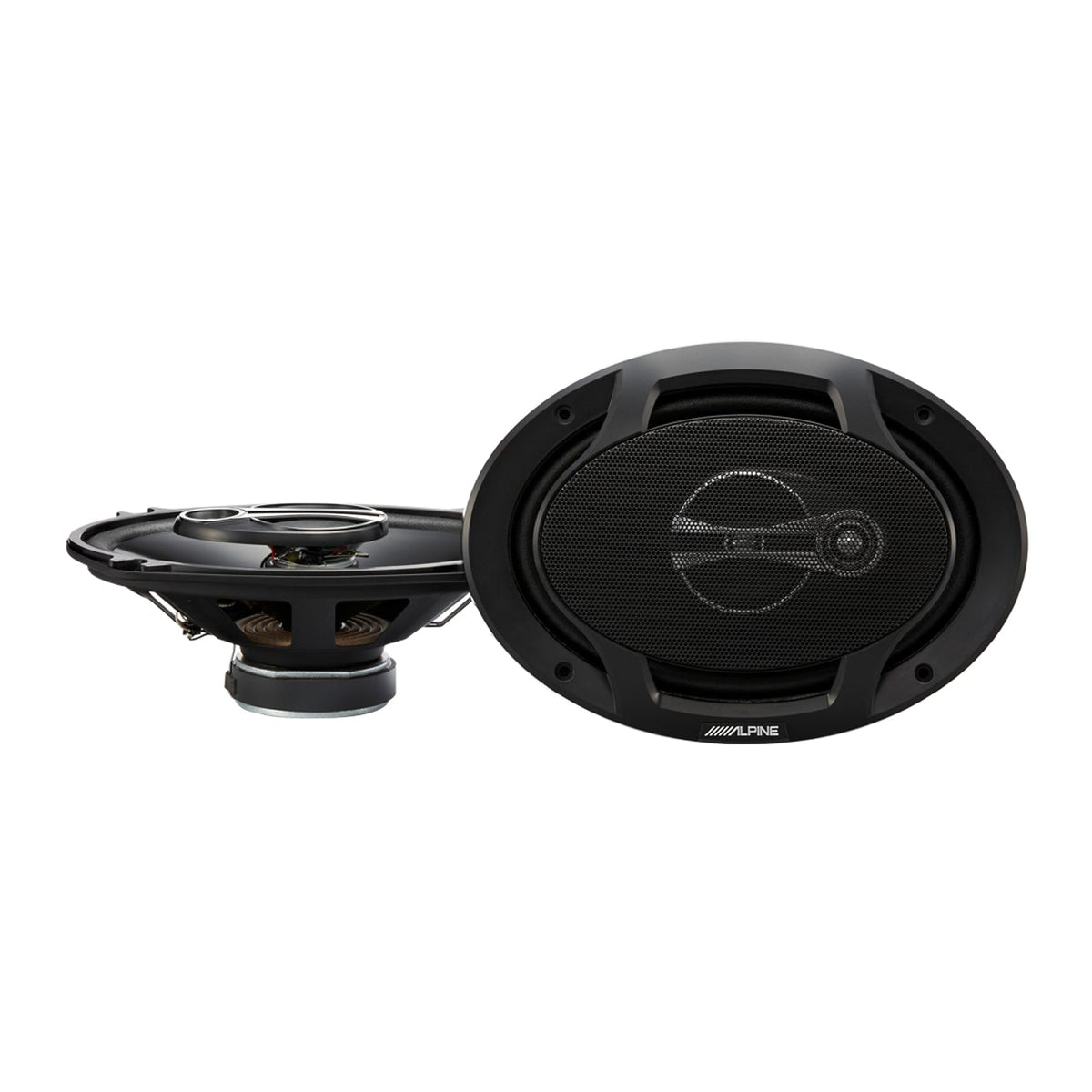 Alpine Coaxial Speaker SPJ-691C3 6x9" 3-Way 60W RMS