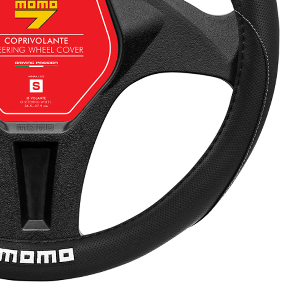 MOMO Steering Cover Elegant Black/Grey M