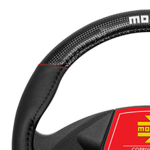 Load image into Gallery viewer, MOMO Steering Cover Carbon Black/Red M
