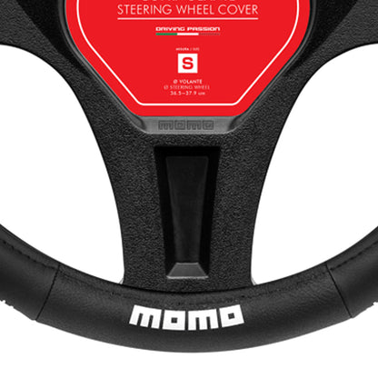 MOMO Steering Cover Street Black/White