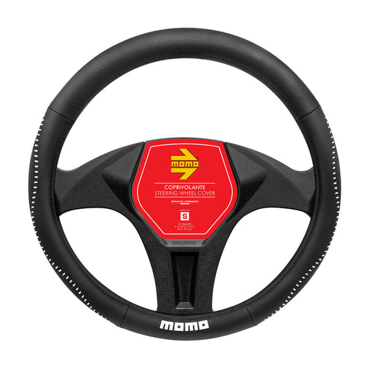 MOMO Steering Cover Street Black/White