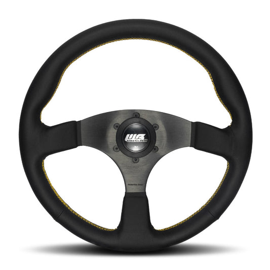 Worksbell Steering Wheel Yellow Stitch 350
