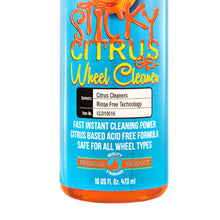 Load image into Gallery viewer, Chemical Guys Sticky Citrus Gel Wheel And Rim Cleaner 16oz.
